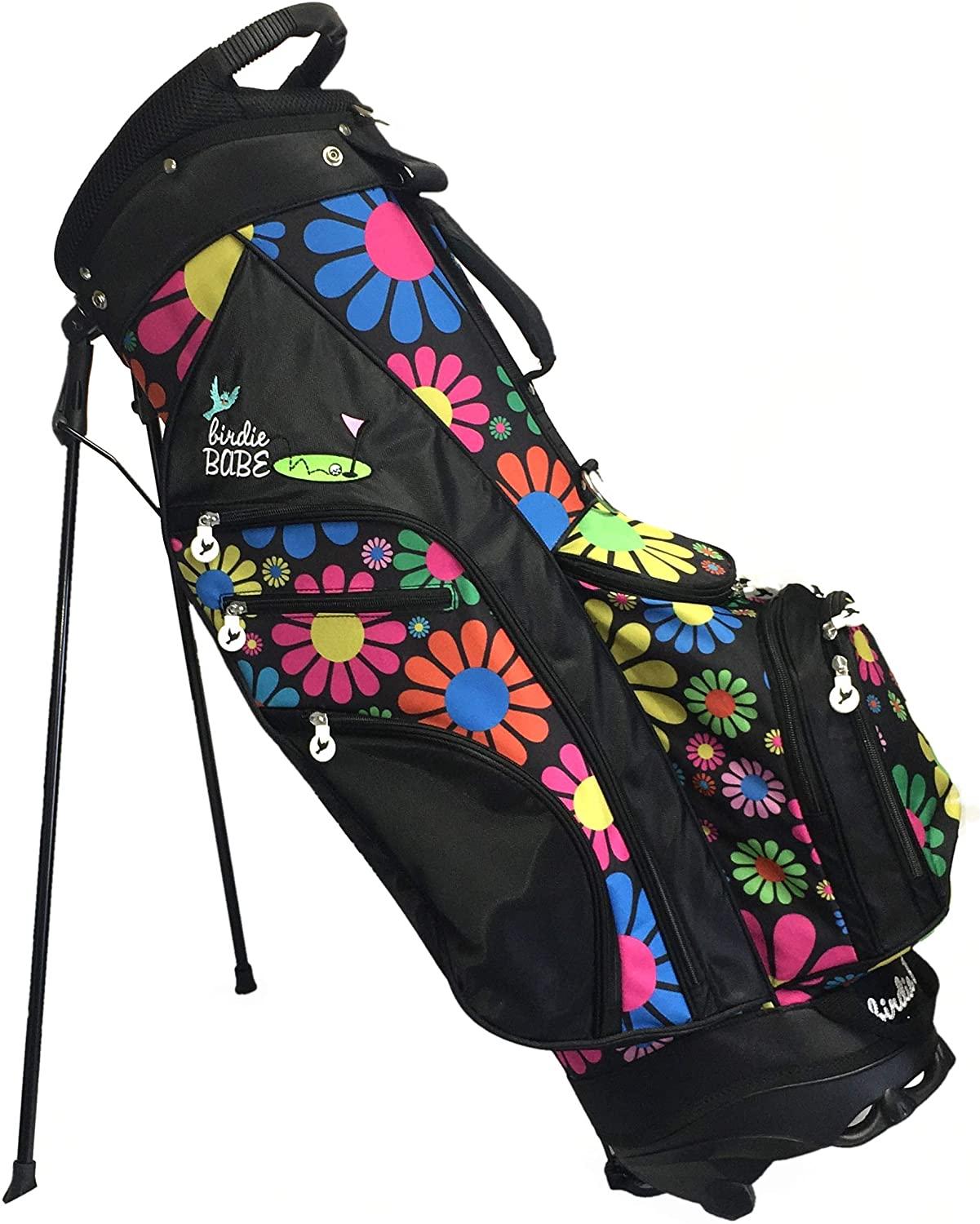 Birdie Babe Moondance Flowered Ladies Hybrid Golf Bag for Women